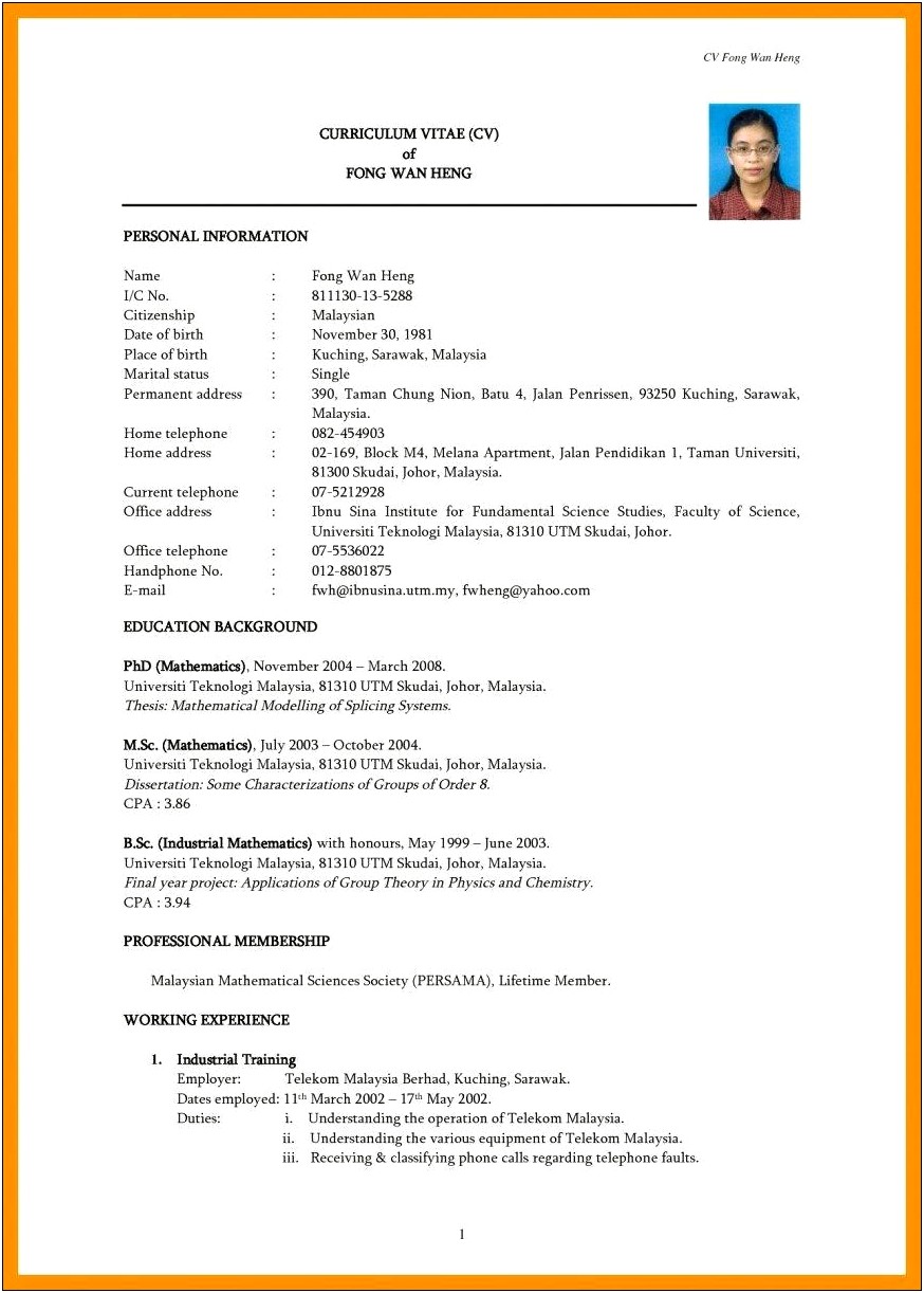 Microsoft Office Professional 2003 Resume Templates Download