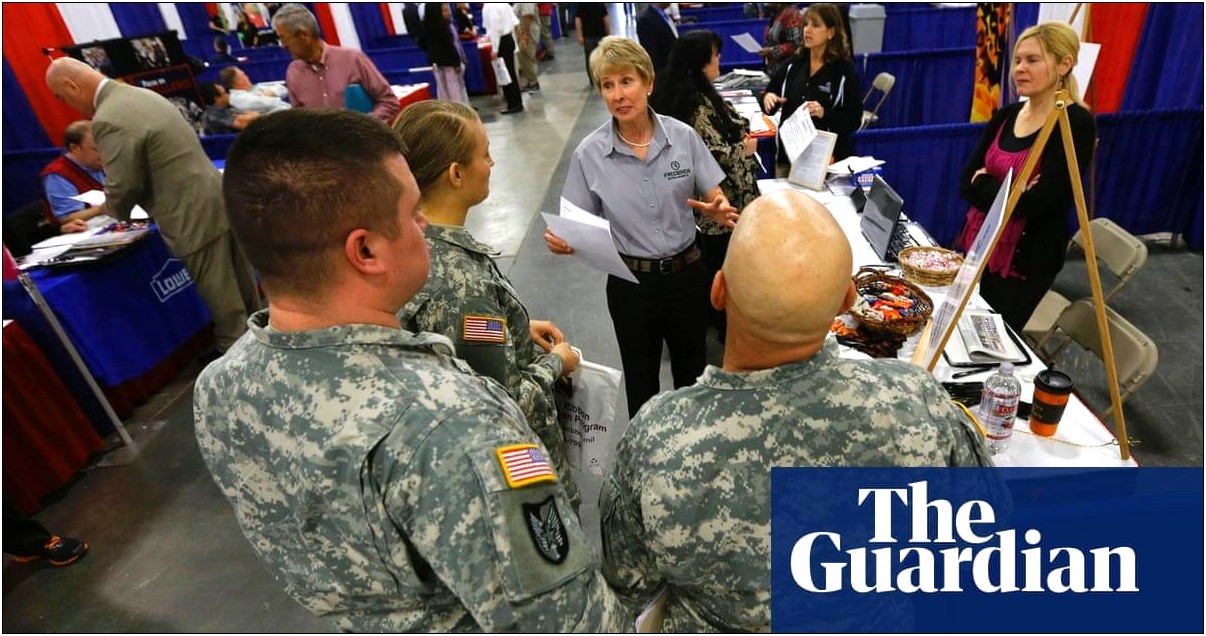 Military Veteran On Job Resume