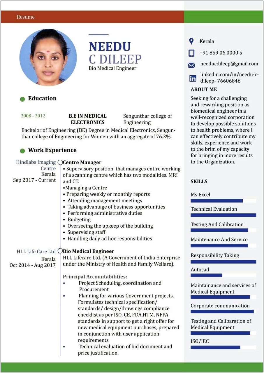 Ministry And Medicine Sample Resume