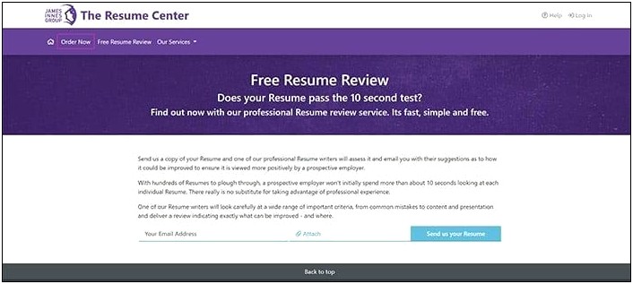 Monster.com Give Me A Free Resume Critique