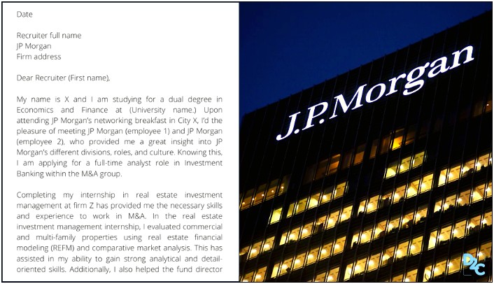 Morgan Stanley Wealth Management Intern Resume