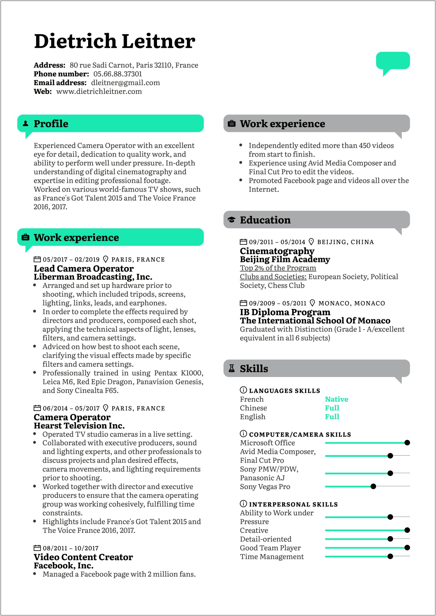 Multi Skilled Operator Job Description For Resume