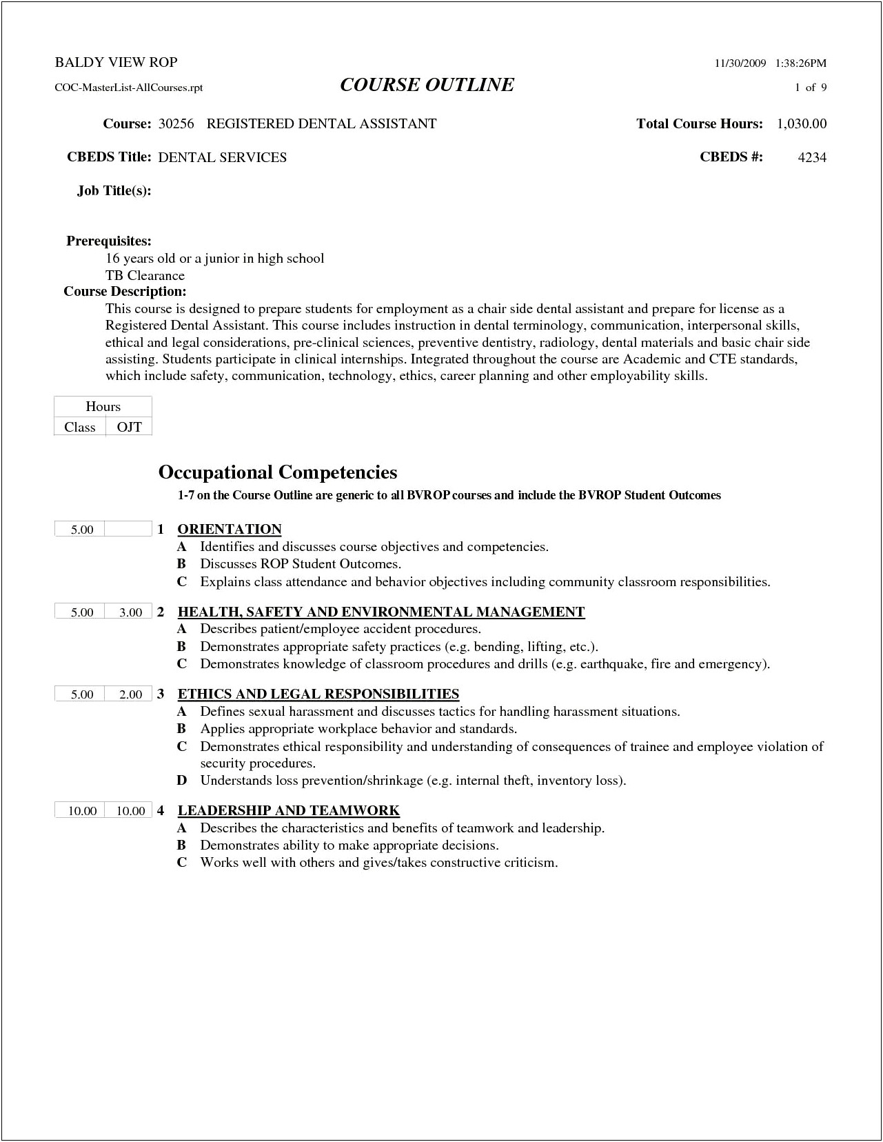 New Dental Assistant Resume Objective