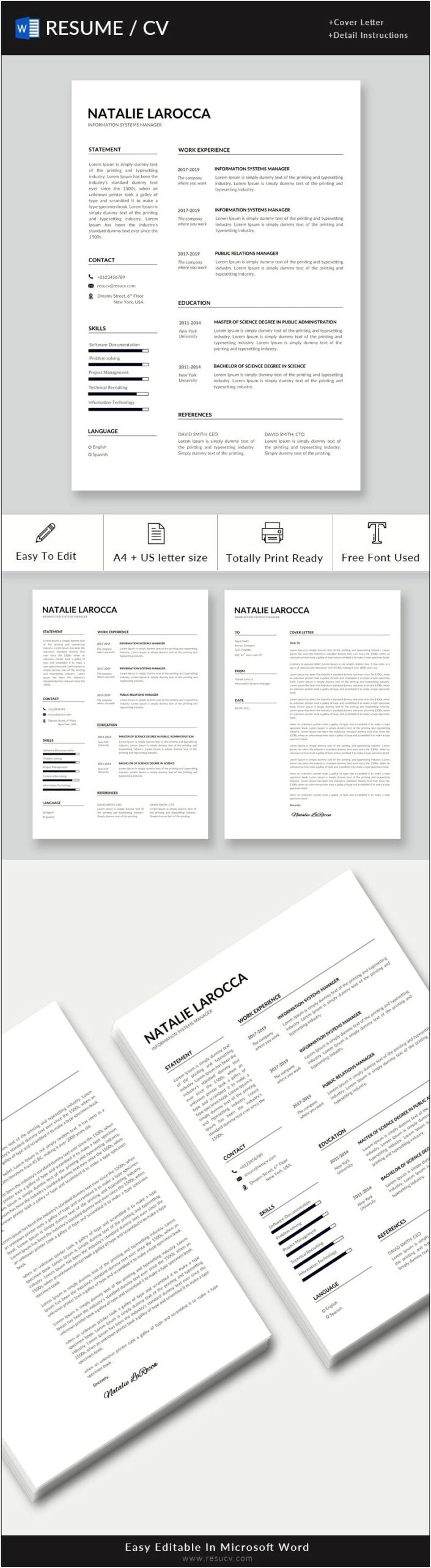 New Resume Format 2017 In Word