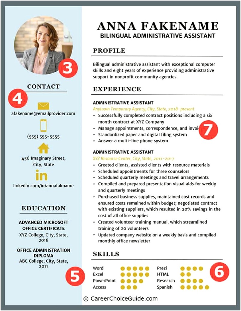 Non Traditional Resume Writing Examples