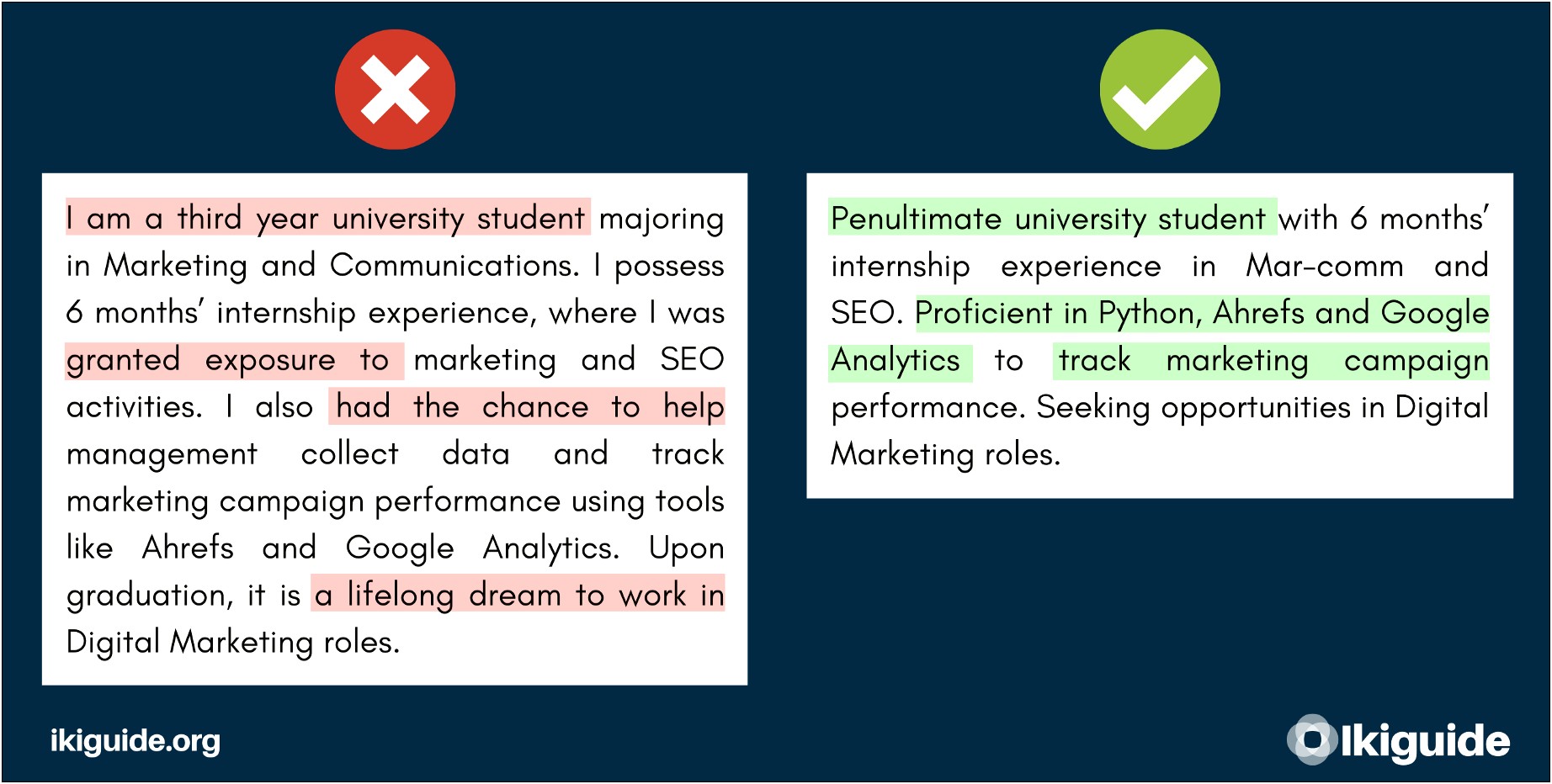 Objective For Inbound Marketing Position Resume