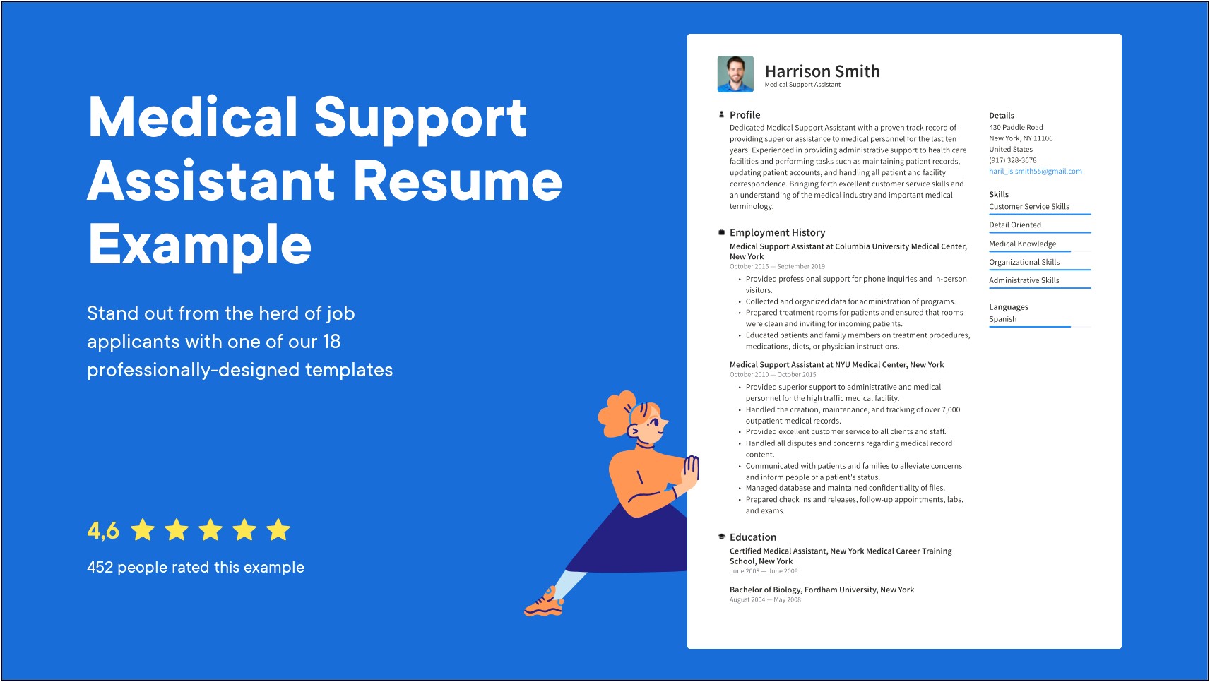 Objective For Medical Support Assistant Resume