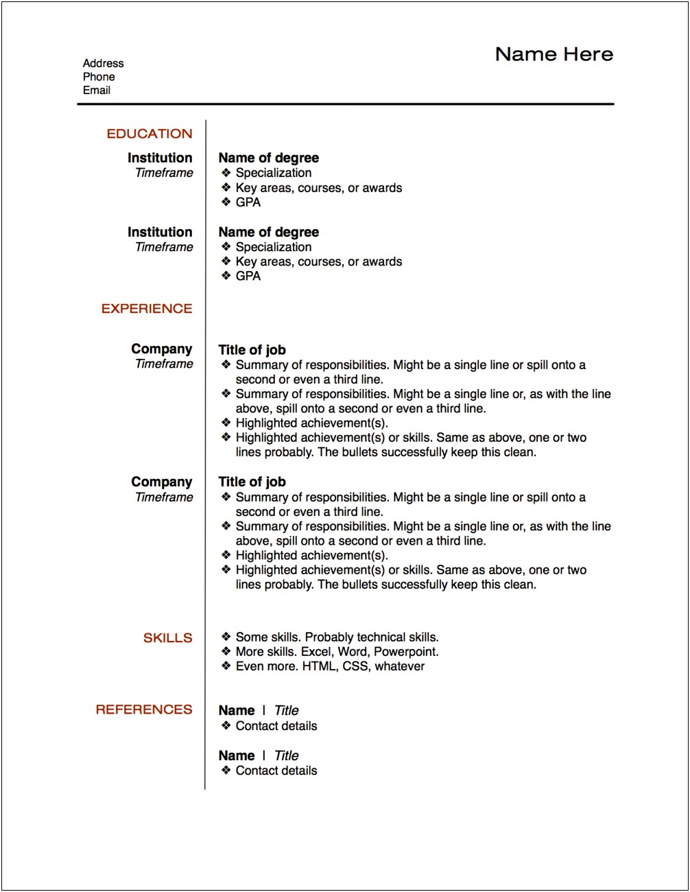 Objective For Music Industry Resume