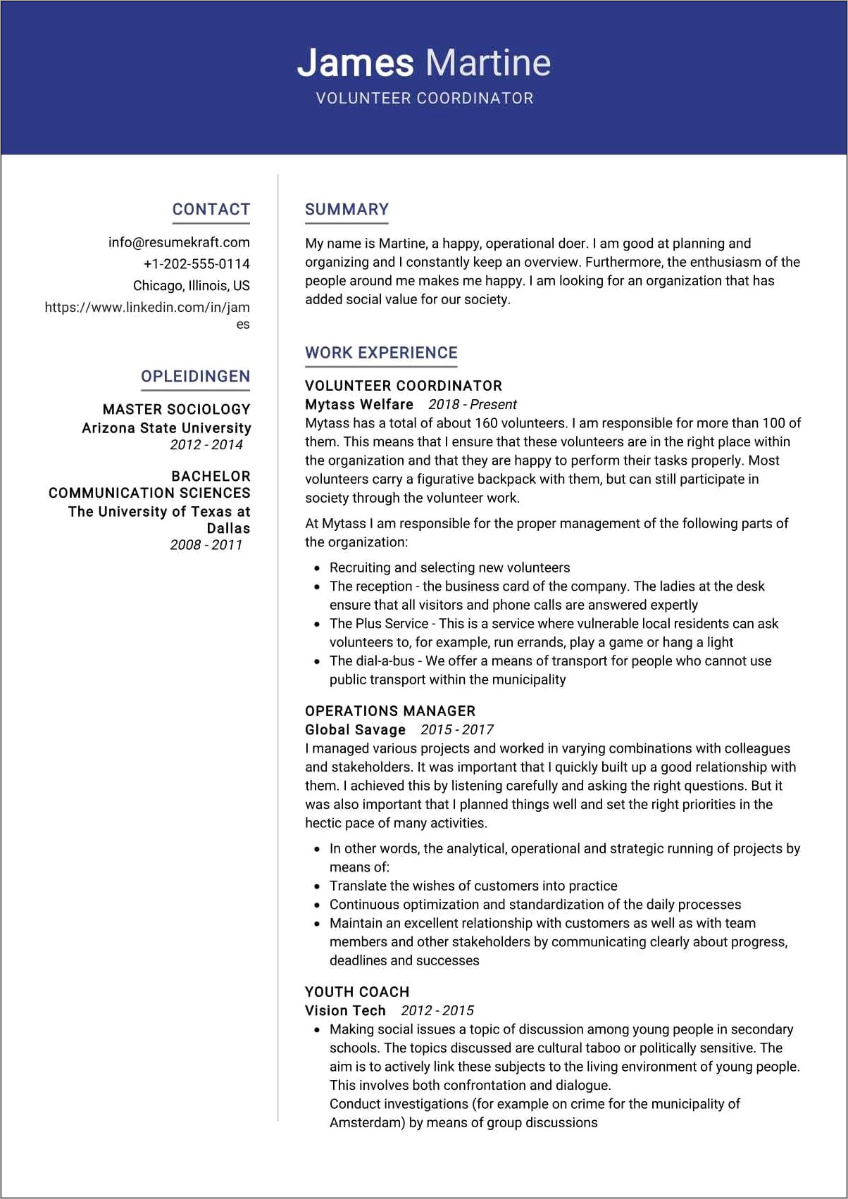 Objective For Project Coordinator Resume