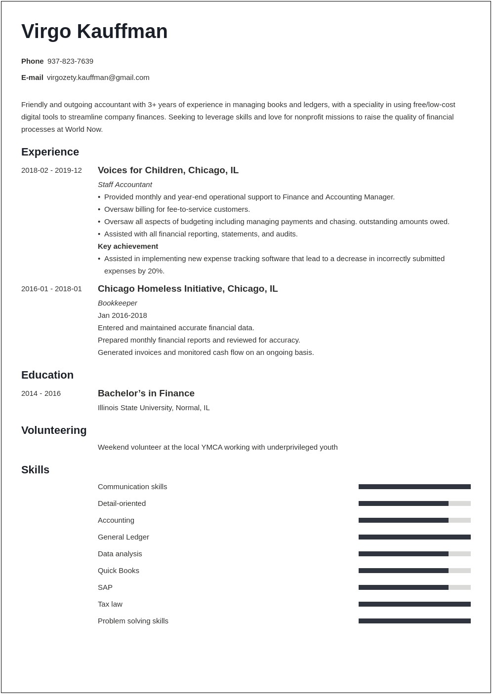 Objective Statement For Resume For Not Profit Job