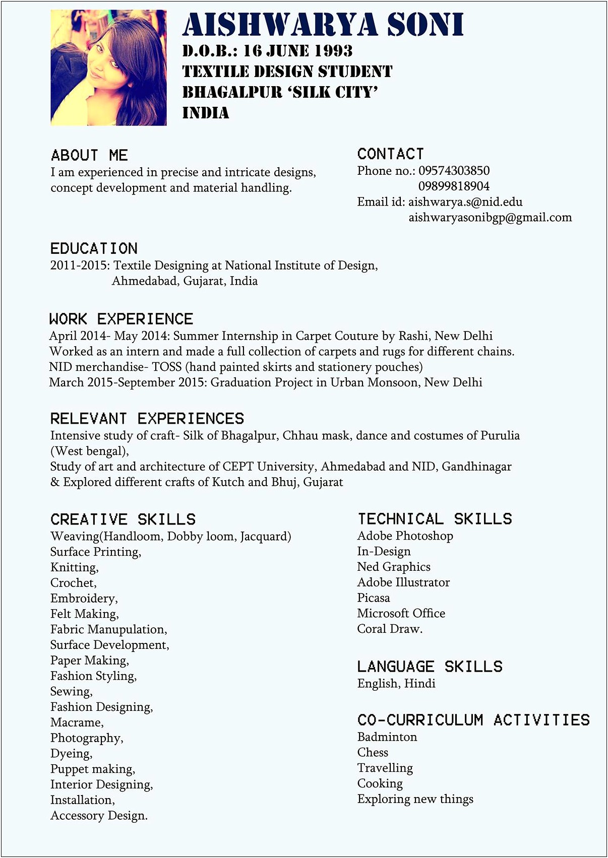Office Design Installation Job Description Resume
