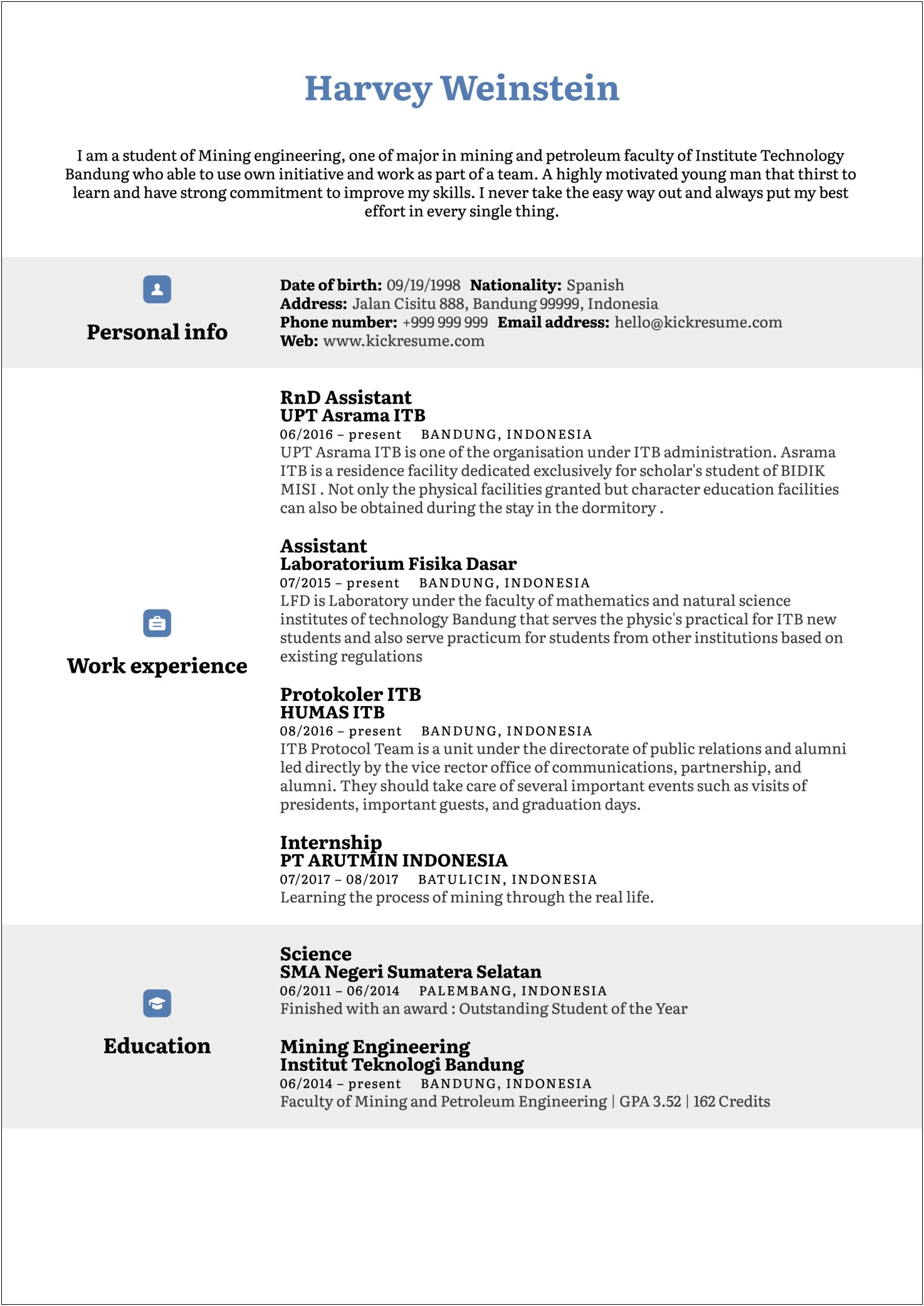 Oil And Gas Engineer Resume Examples