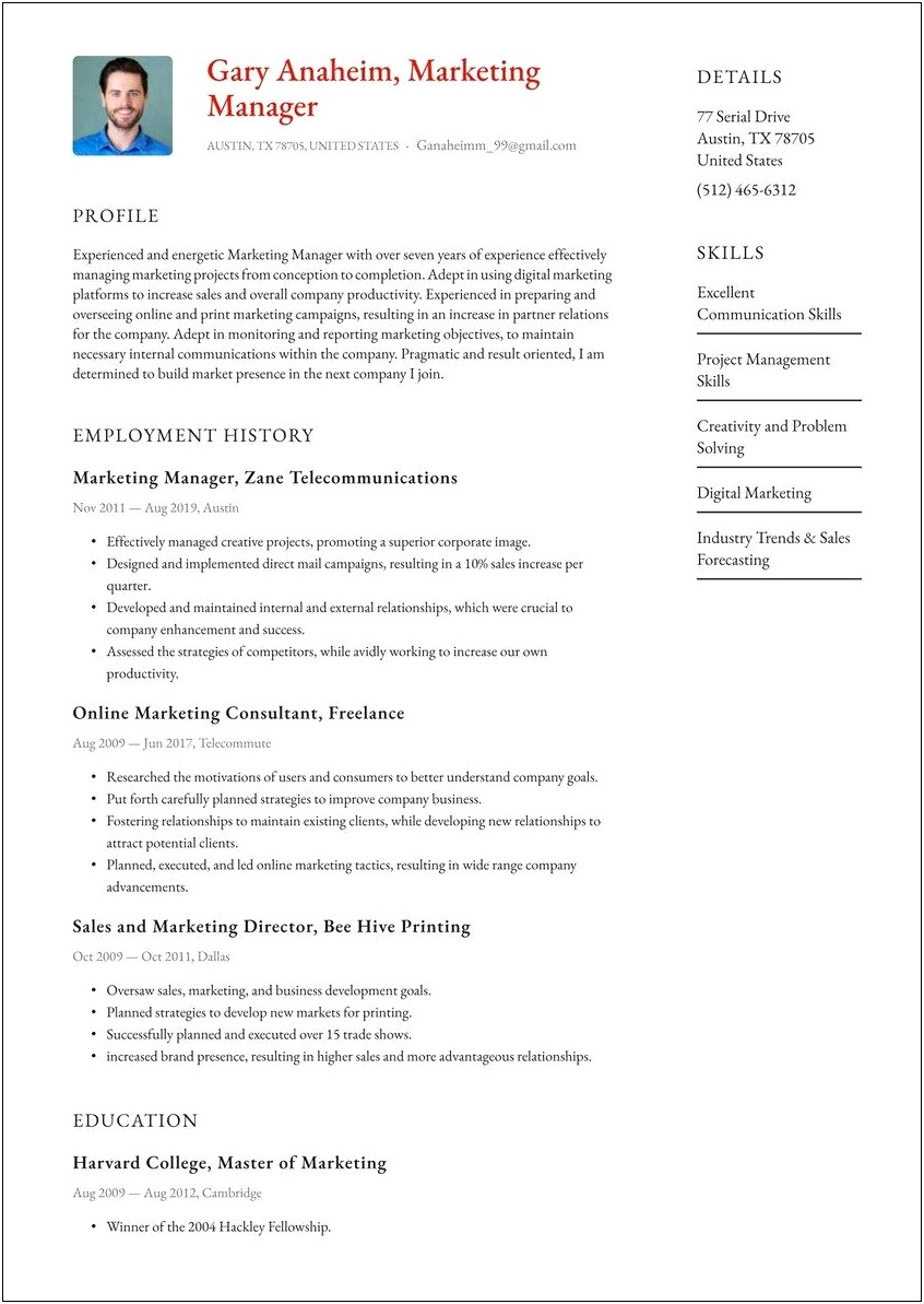 Oil And Gas Resume Samples Pdf