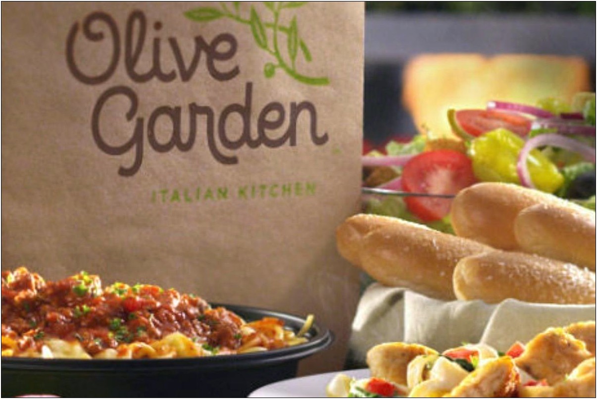 Olive Garden Server Job Description Resume