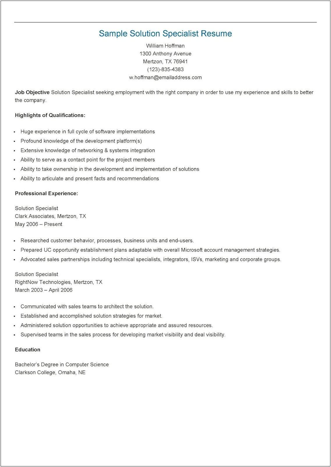 Omaha Help With Resume And Job Searching