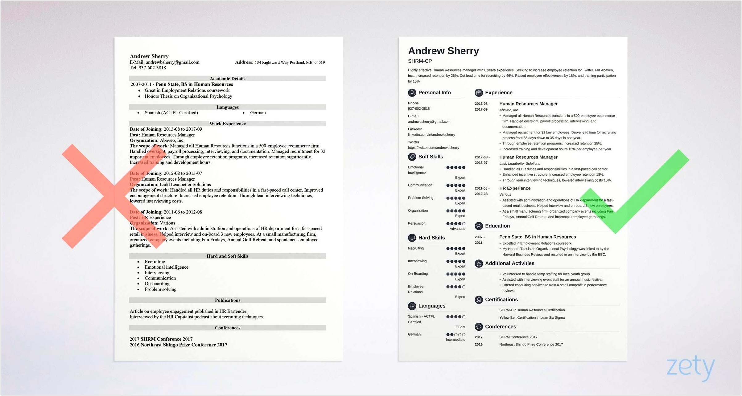 One Page Resume Is Good Or Bad