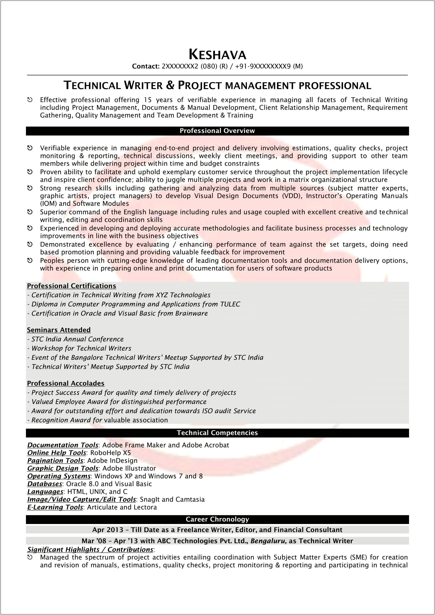 Oracle Dba 3 Years Experience Resume India