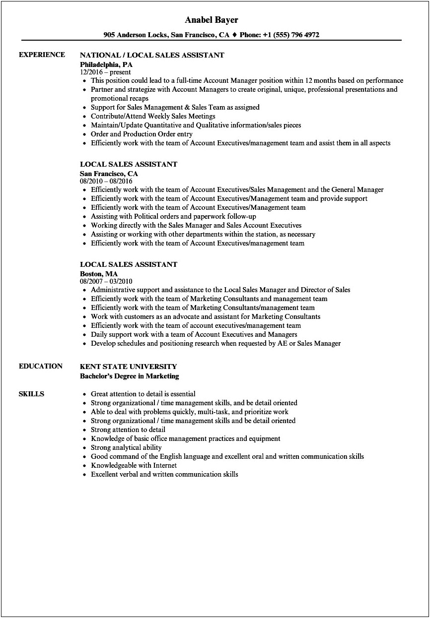 Other Words For Detail Oriented On Resume