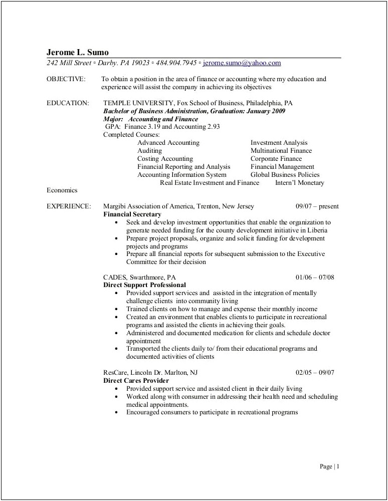 Overnight Stocker Job Description For Resume