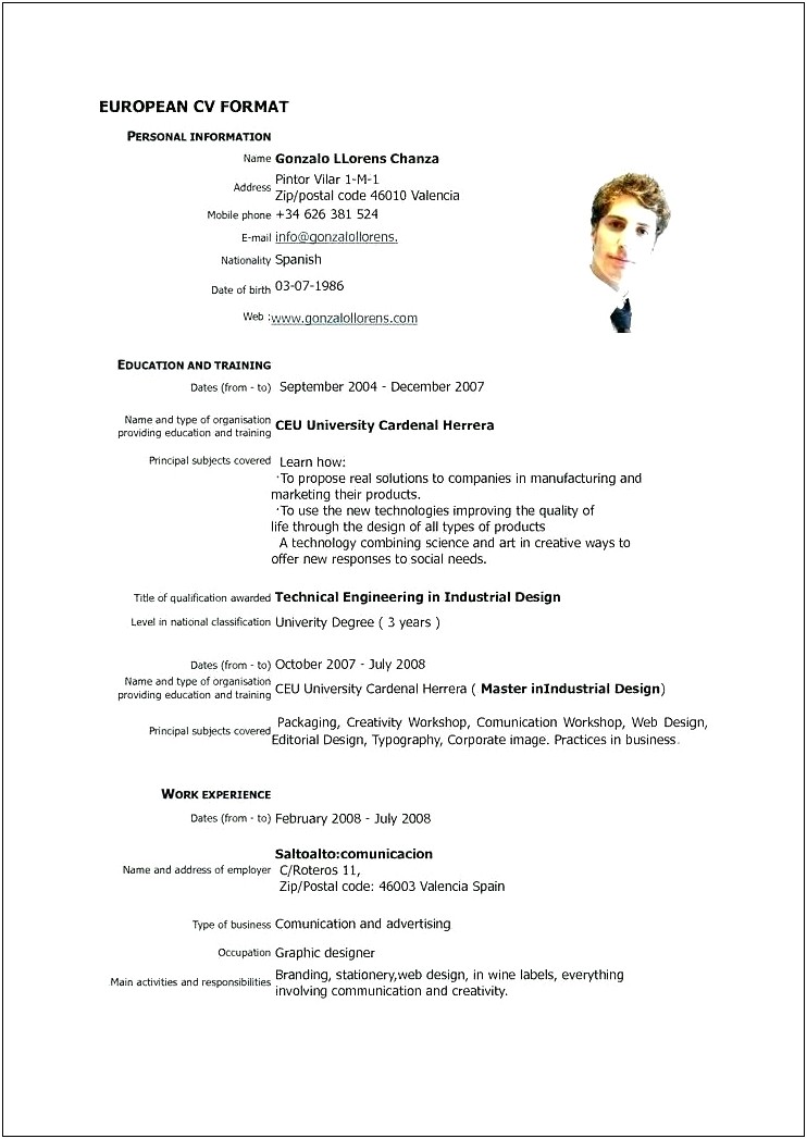 Packaging And Labeling Resume Examples