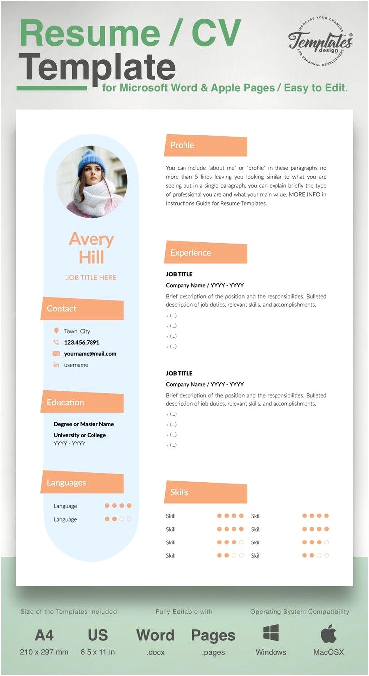 Pages Good Font Size For Resume