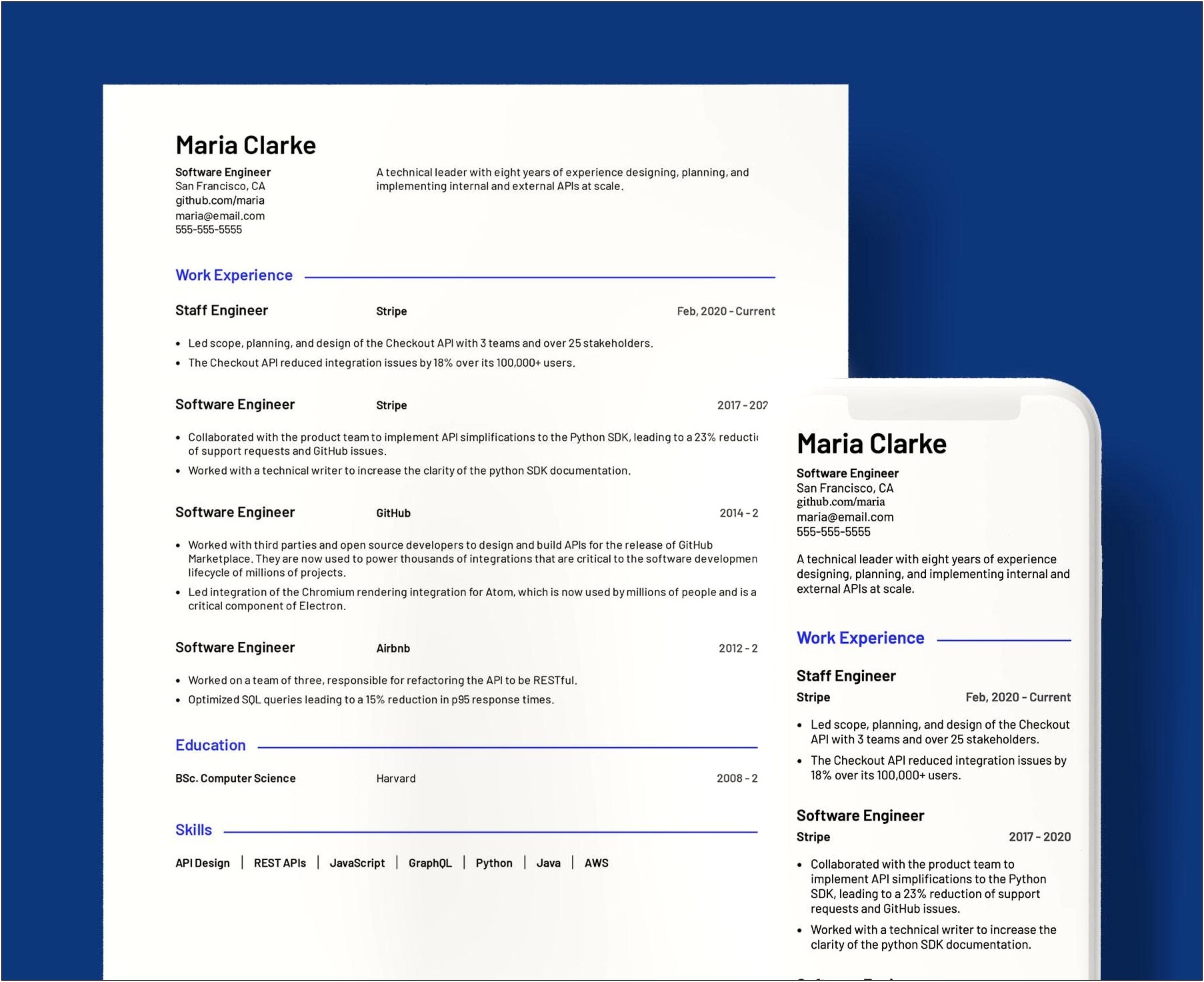 Paid Resume Templates For Free