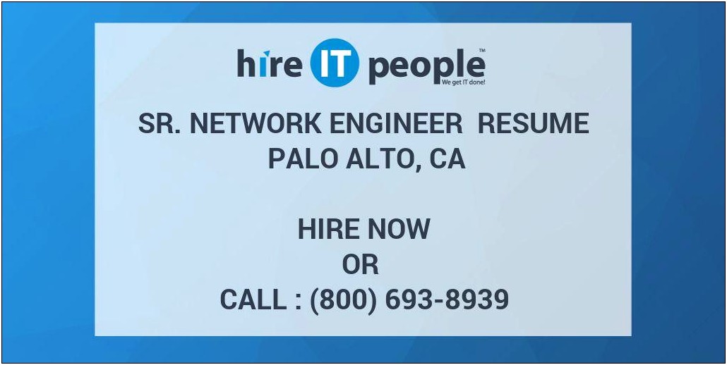 Palo Alto Firewall Engineer Sample Resume