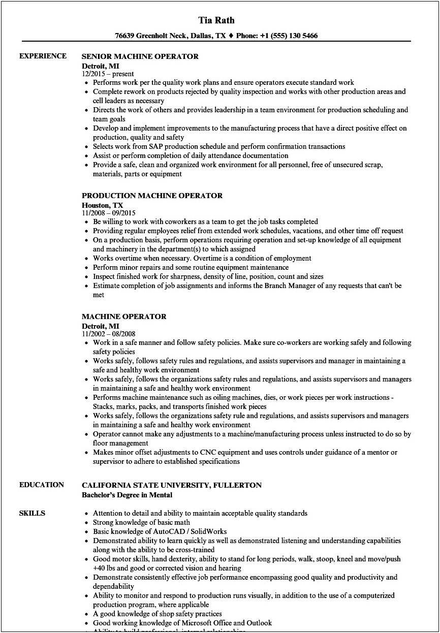 Paper Carrier Job Description For Resume