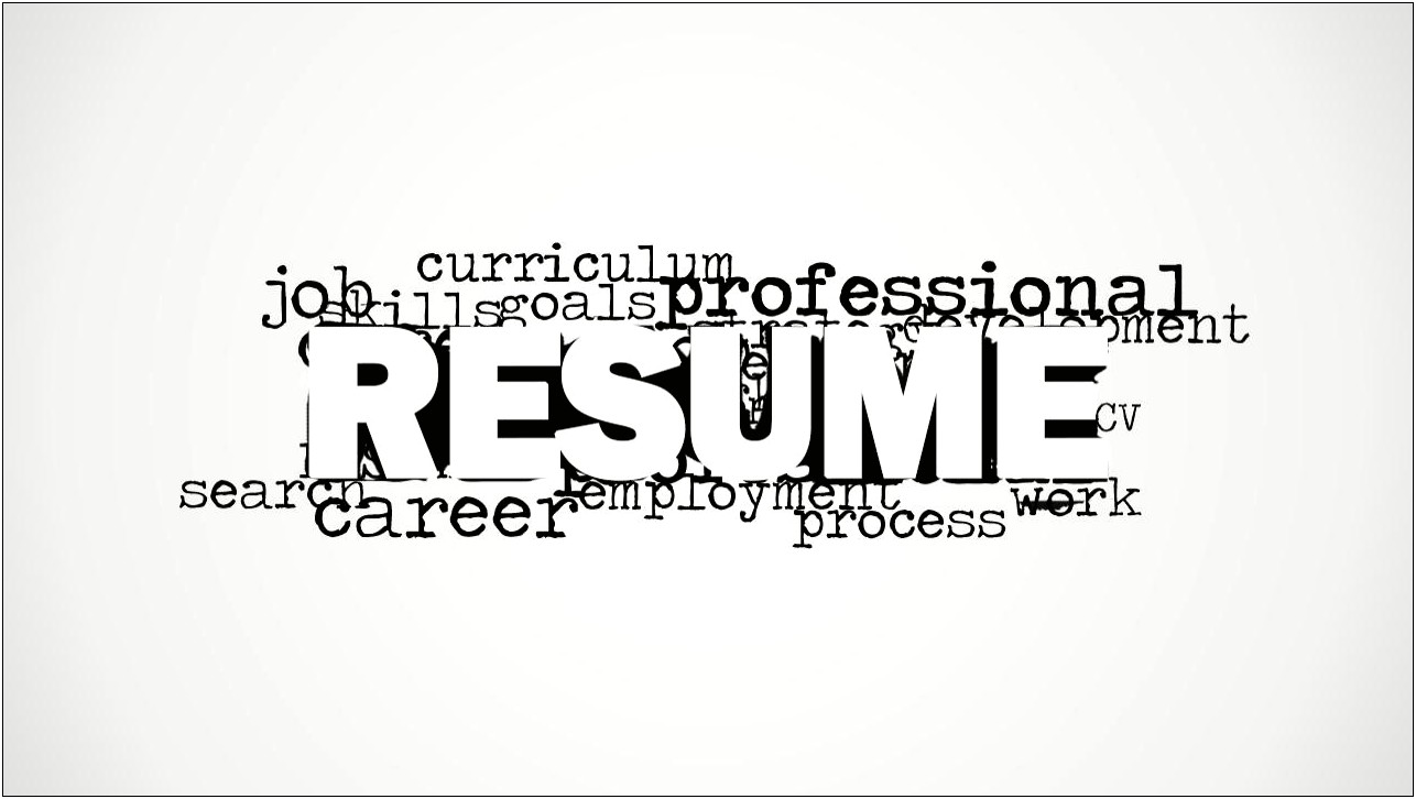 Pdf Resume Pull Out Word