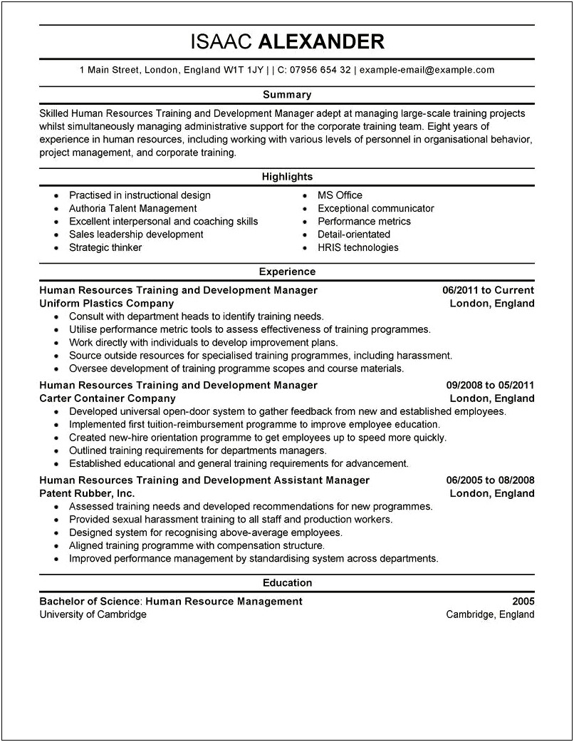 Peer Support Objectives For Resume