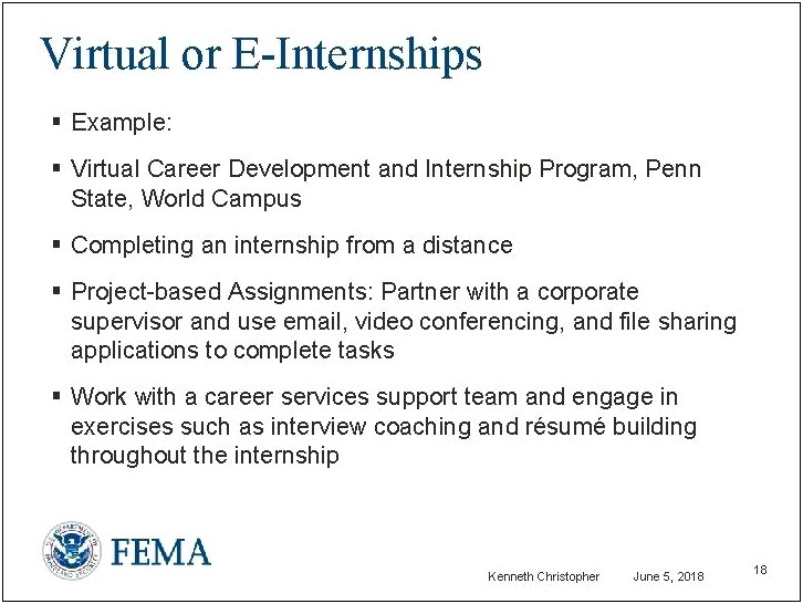 Penn State Career Services Resume Examples