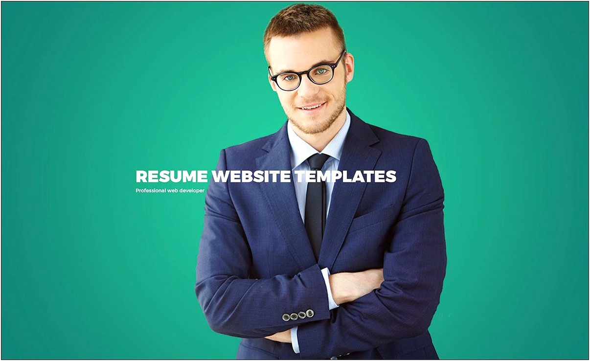 Personal Resume Free Html Template