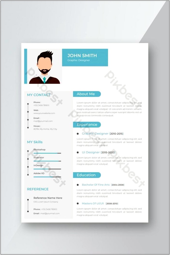 Personal Resume Template Free Download
