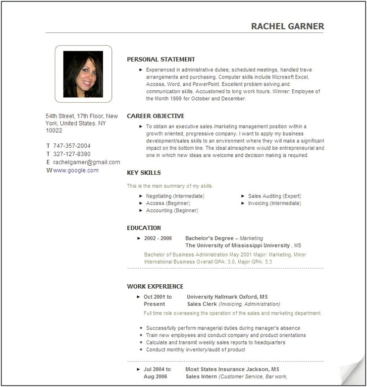 Personal Skill Ideas For Resume