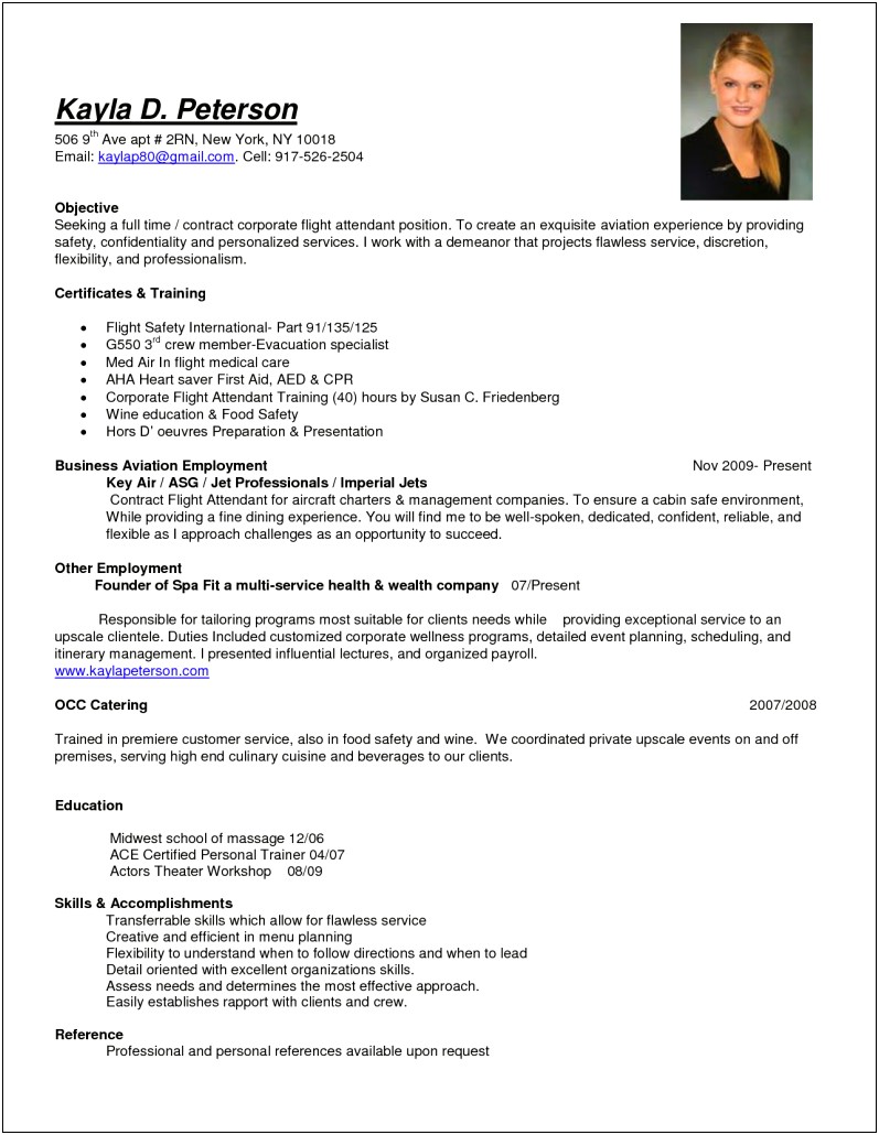 Personal Trainer Resume Objective Samples