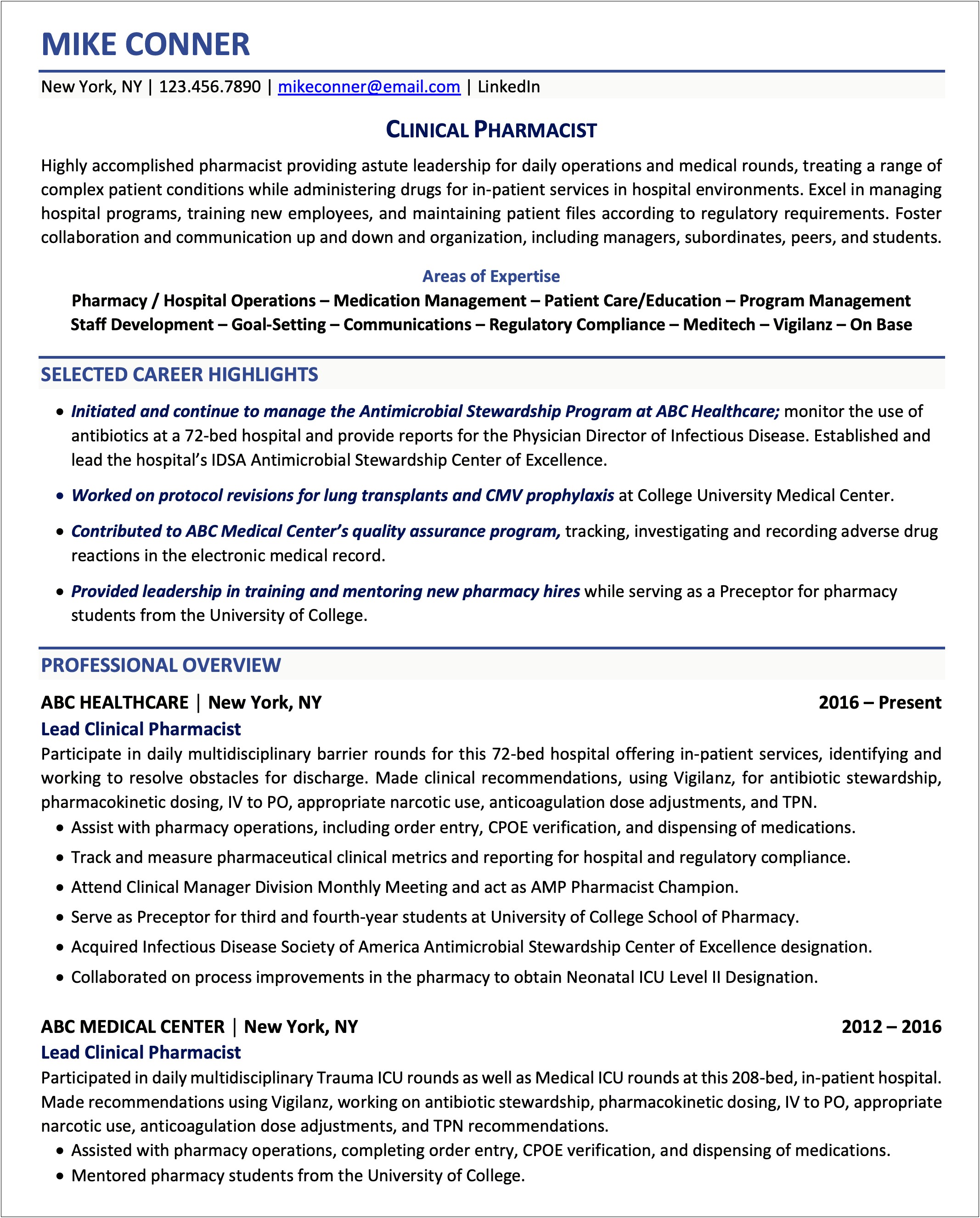 Pharmacy Assistant Job Description Resume