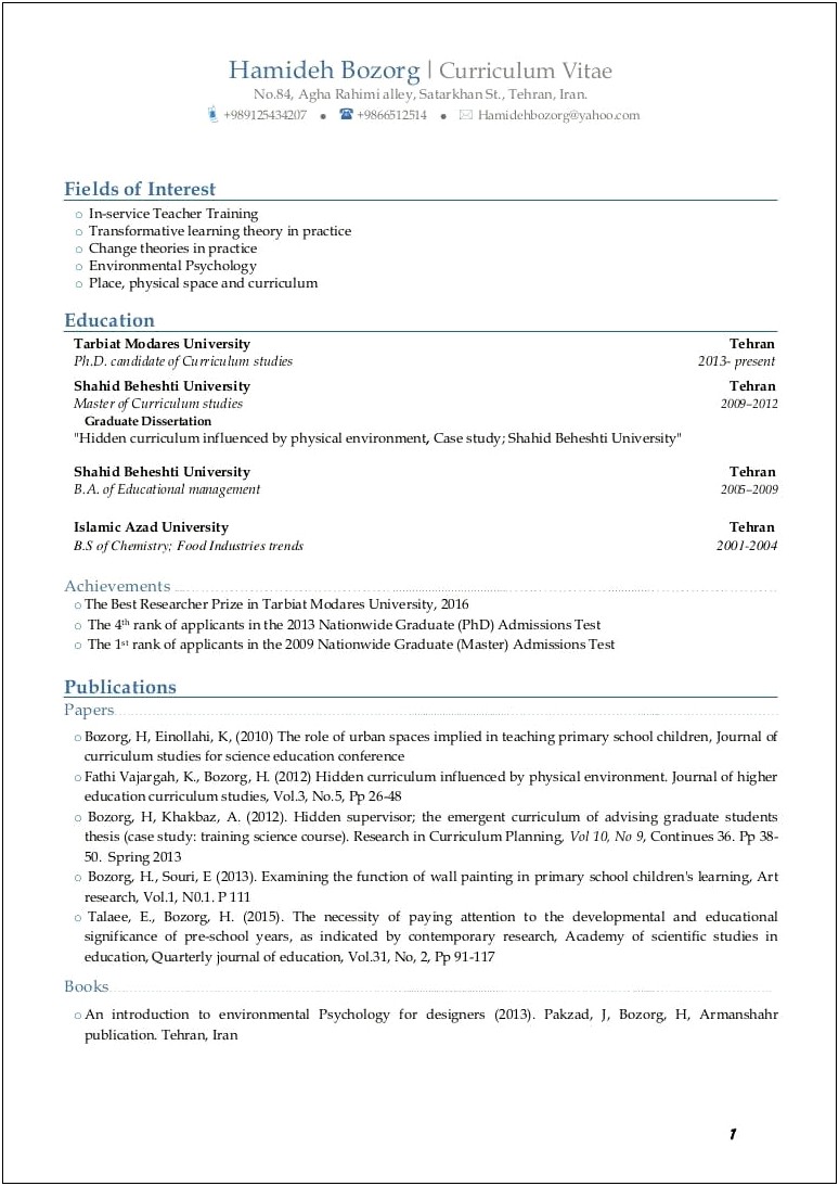 Phds Get Hired Industrial Resume Template