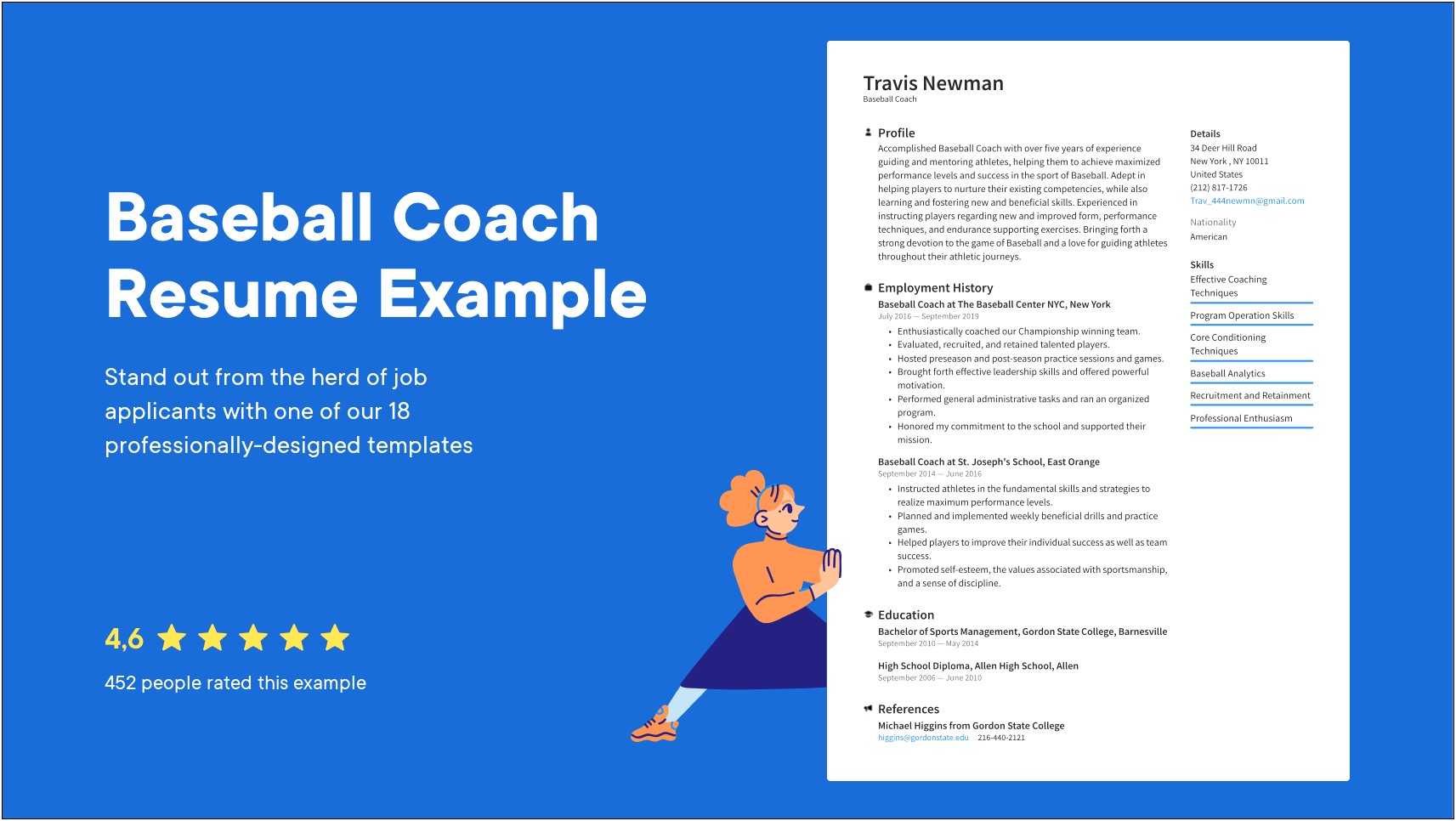 Pitching Coach Job Description Resume