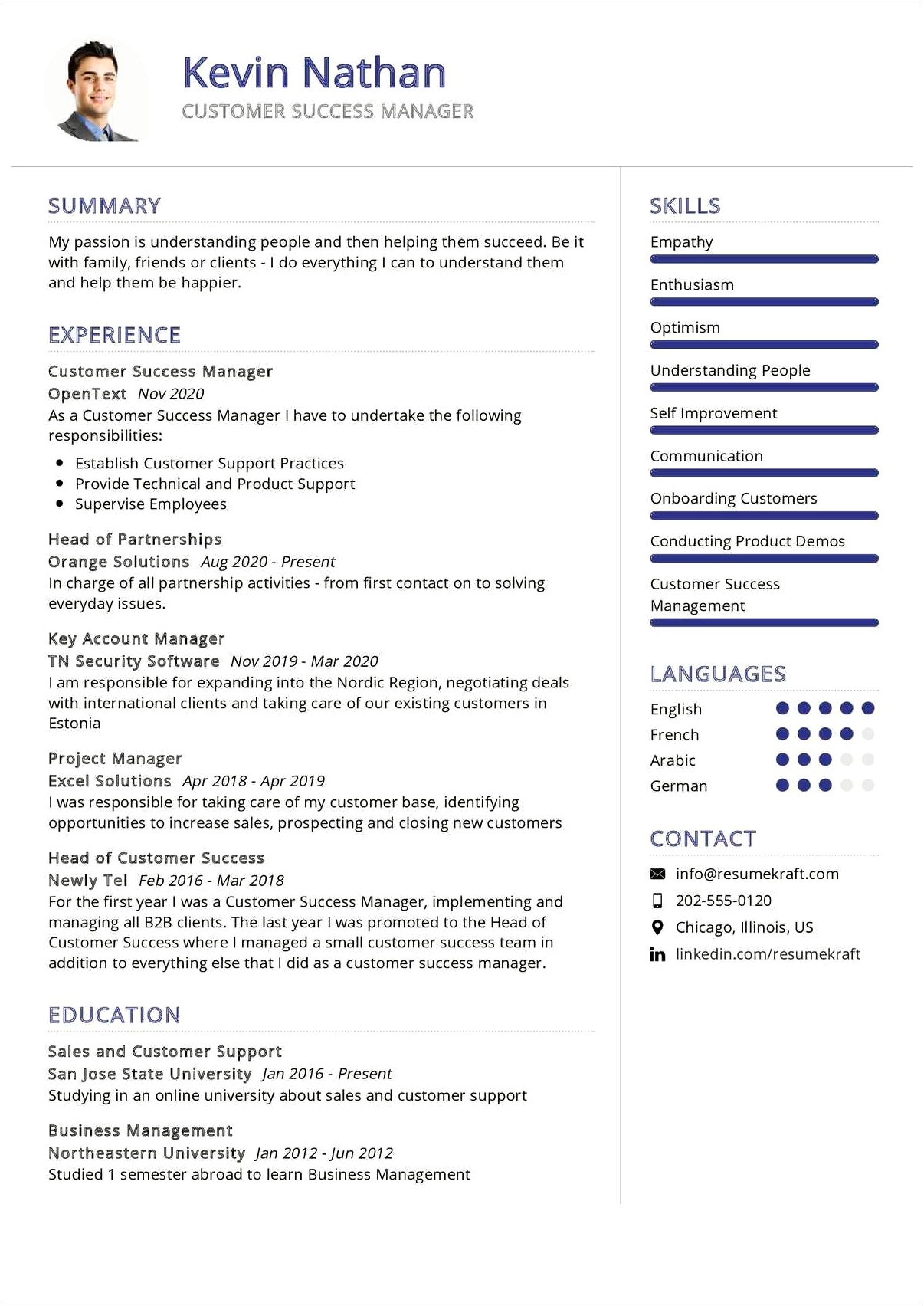 Product Manager Resume Samples Pdf