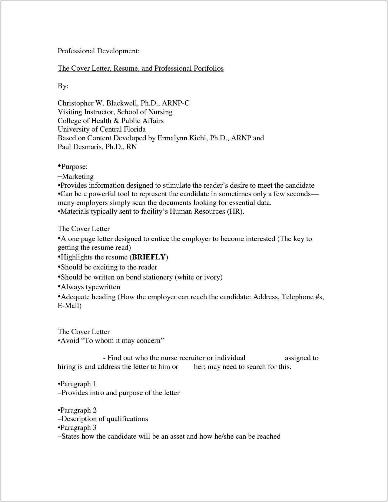 Profession Resume And Cover Letter Service