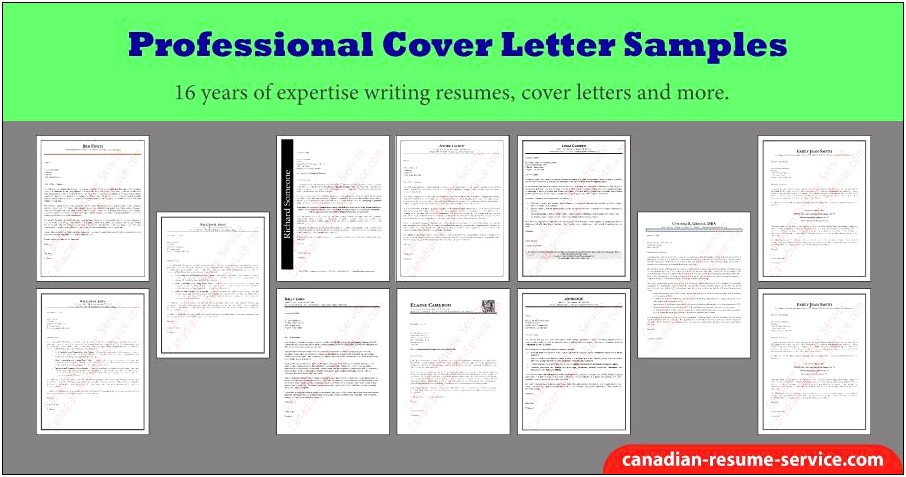 Professional Cover Letter And Resume Writers