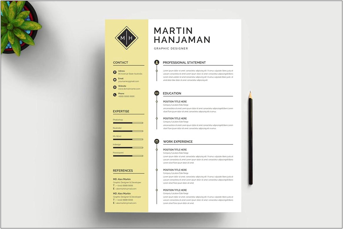 Professional Resume Design Free Download