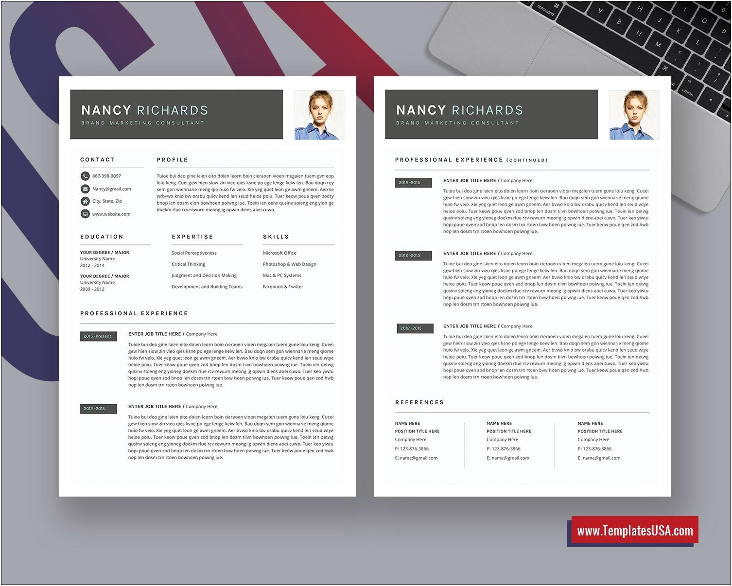 Professional Resume For It Jobs