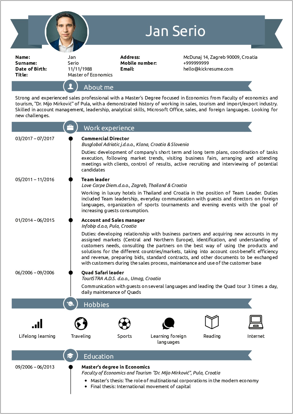 Professional Summary Resume Sample Banking