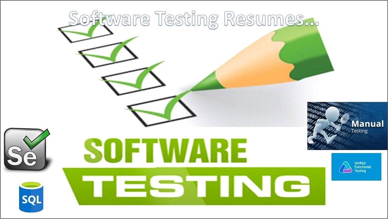 Qtp Uft Tester Sample Resumes