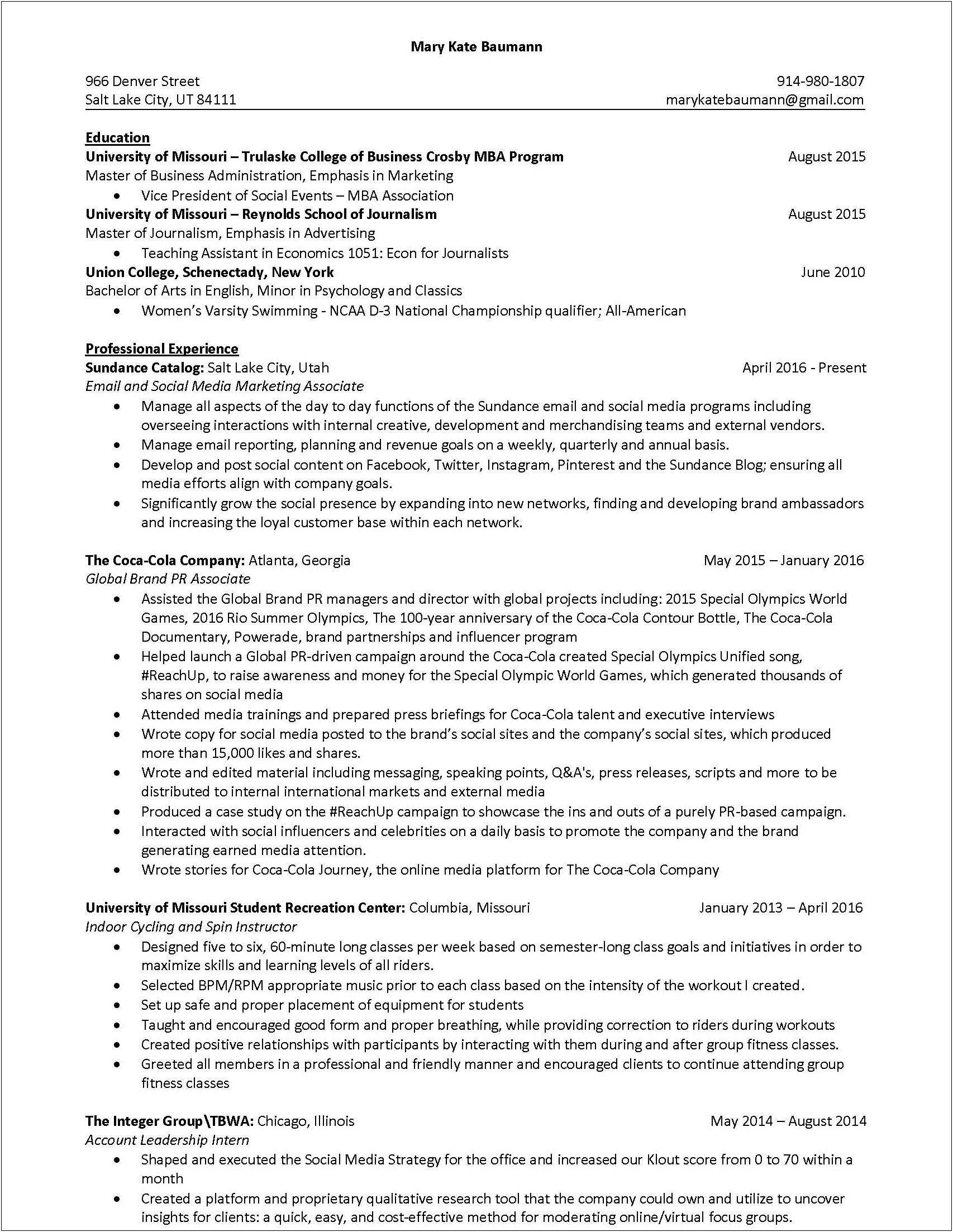 Qualitative Research Skills For Resume