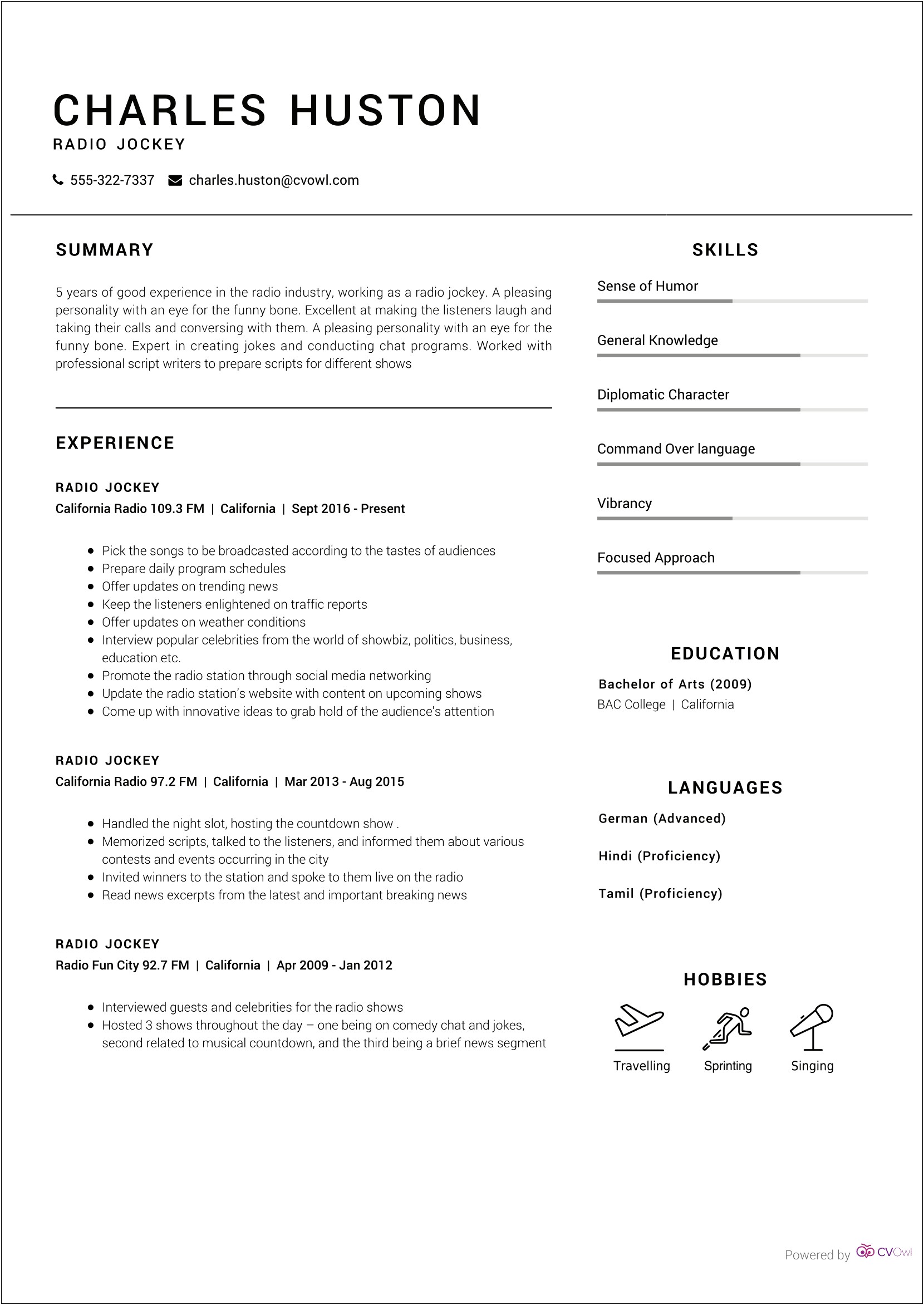 Qualities Of A Good Resume Writer