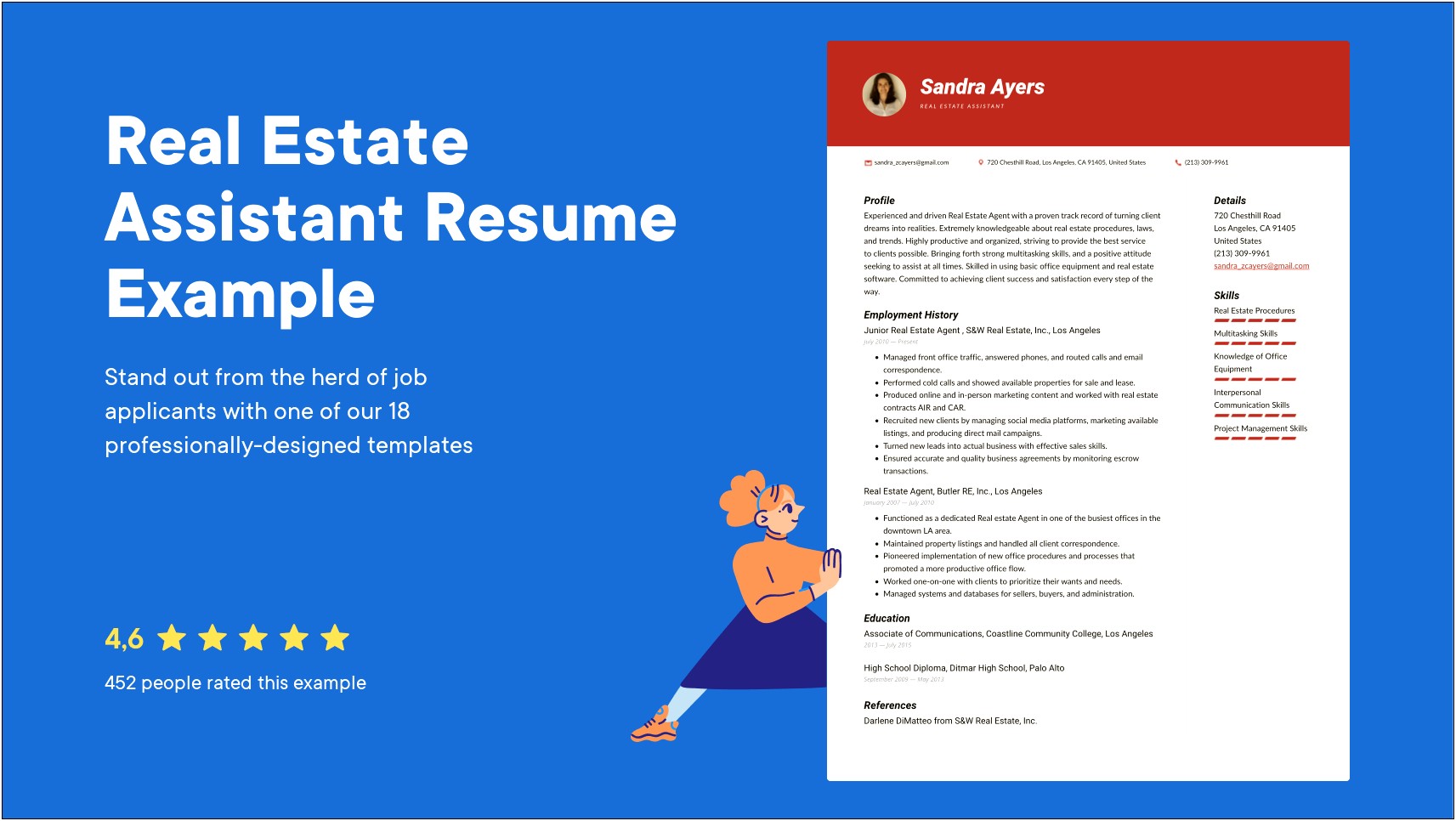 Real Estate Administrative Assistant Resume Examples
