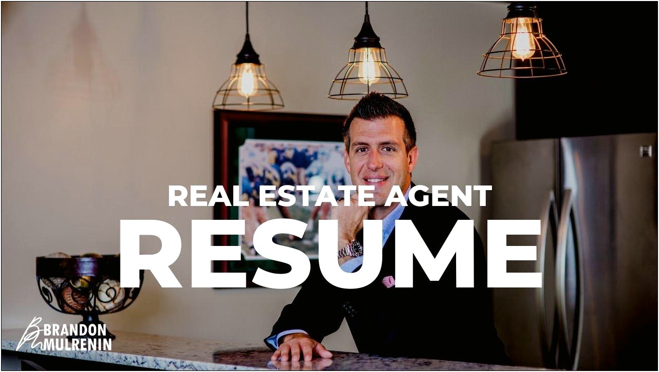 Real Estate Agent Locator Job Description Resume
