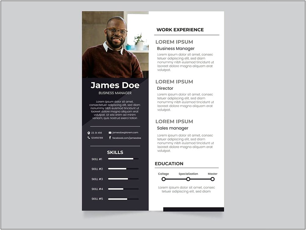 Real Estate Manager Resume Template